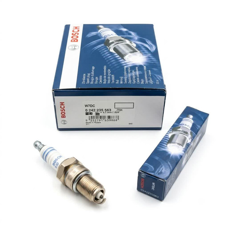 شمع خودرویی برند BOSCH روس مدل پایه کوتاه