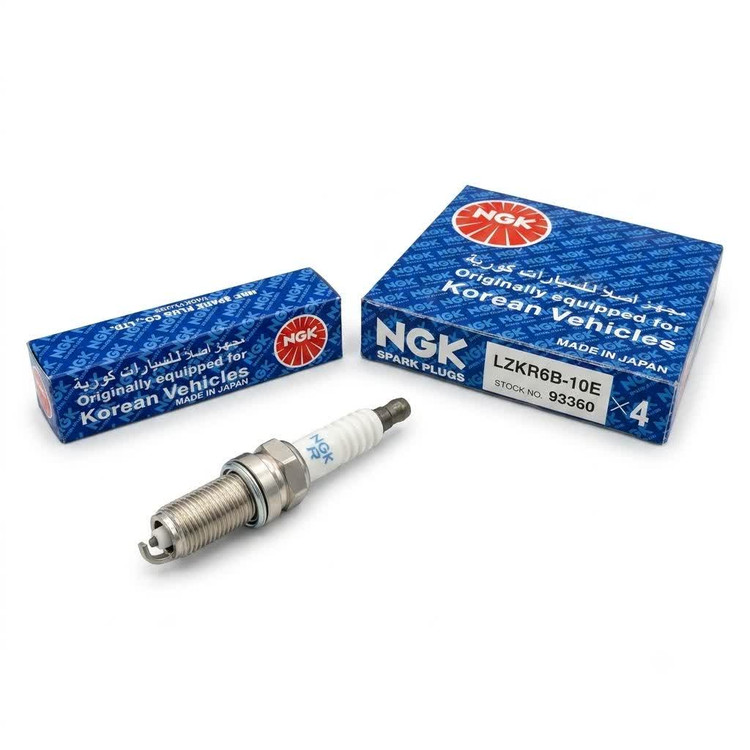 شمع خودرویی برند NGK مدل یورو 4 جعبه آبی 93360