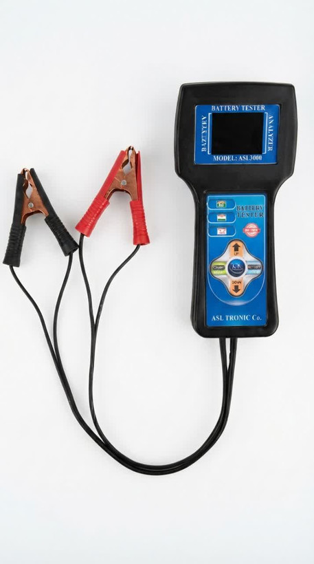 تستر باتری و دینام هوشمند دیجیتالی ساده مدل Asl-3000