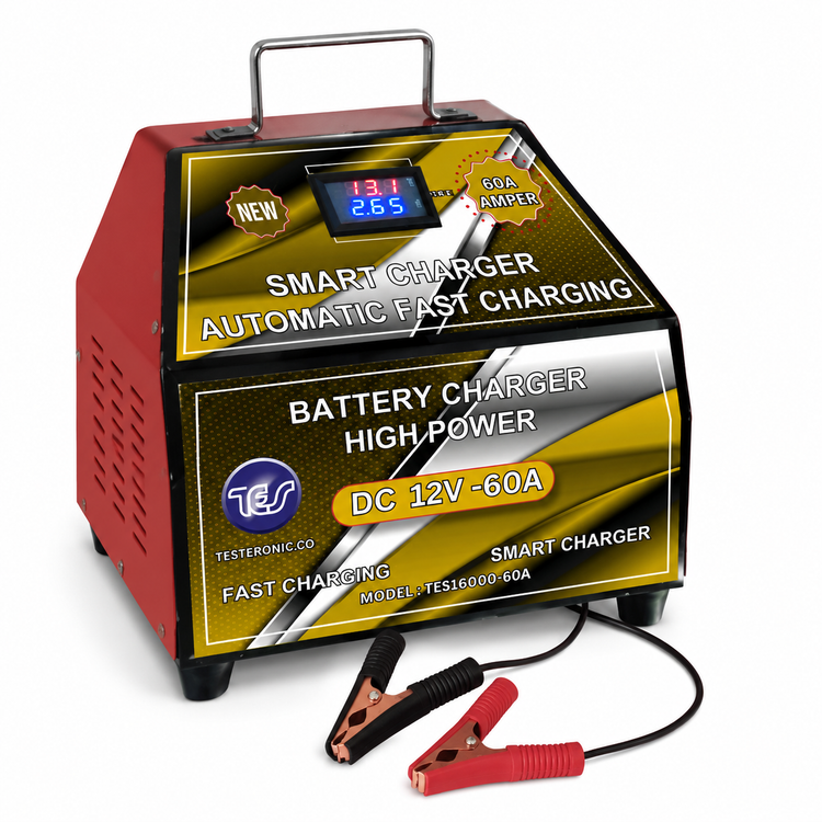 شارژر اتوماتیک باتری ماشین مدل TES16000-60A