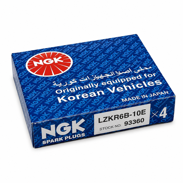 شمع خودرویی برند NGK مدل یورو 4 جعبه آبی 93360