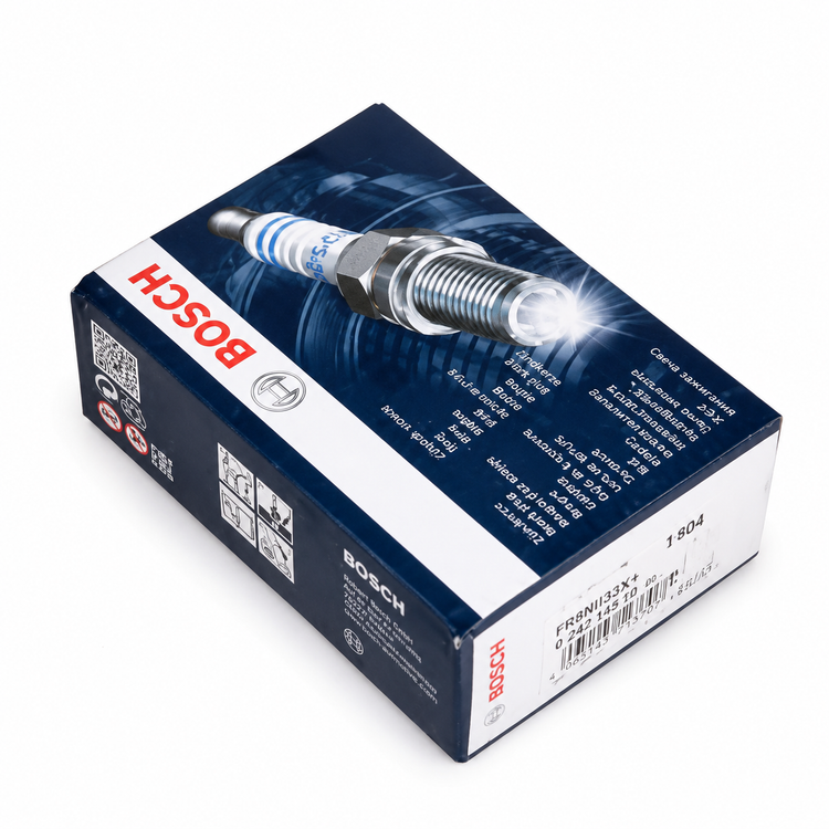 شمع خودرویی برند BOSCH پایه کوتاه دوپلاتین