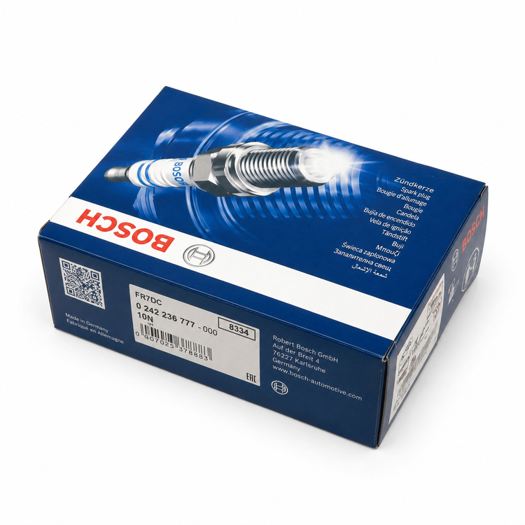 شمع خودرویی برند BOSCH آلمان مدل پایه کوتاه