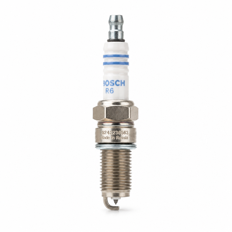 شمع خودرویی برند BOSCH روس مدل پایه کوتاه